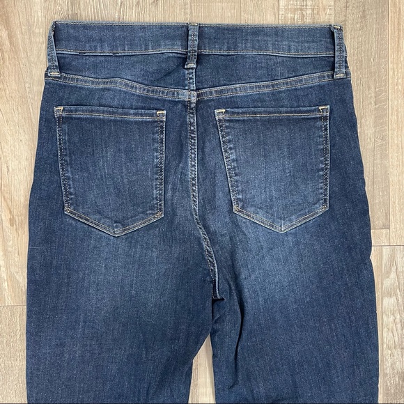 Gap High Rise True Skinny Ankle Jean in Dark Indigo - Picture 6 of 8